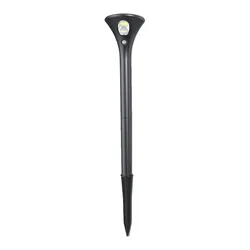 Manufacture china led garden bollard light Aluminum solar garden light for outdoor pathway lawn landscape lighting