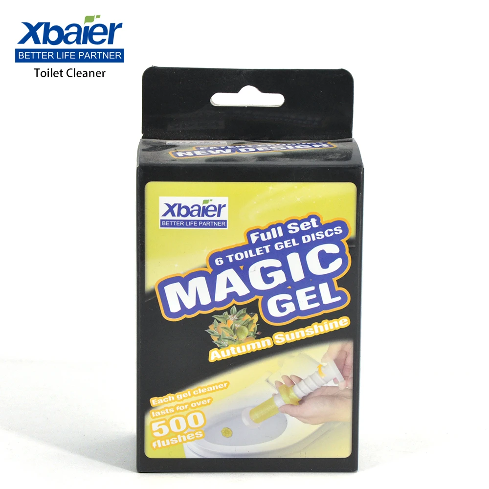 
38g Strong Power Bathroom Fresh Discs Gel Toilet Bowl Cleaner WC Detergent 
