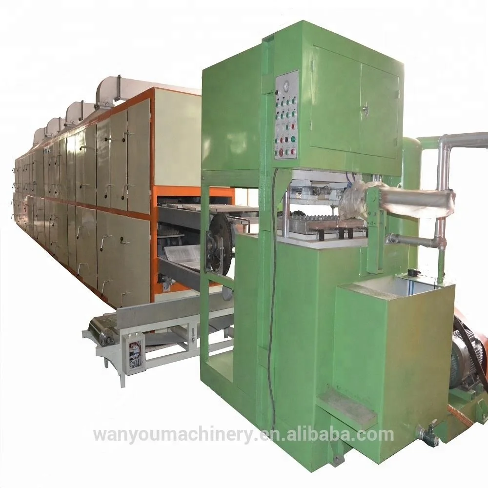 pulped paper molds egg tray/carton making machine of china