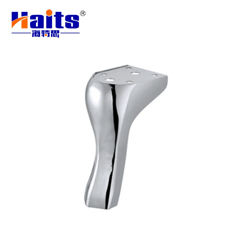 Chrome Corner Furniture Hardware Replacement Iron Steel Sofa Legs Sofa Feet