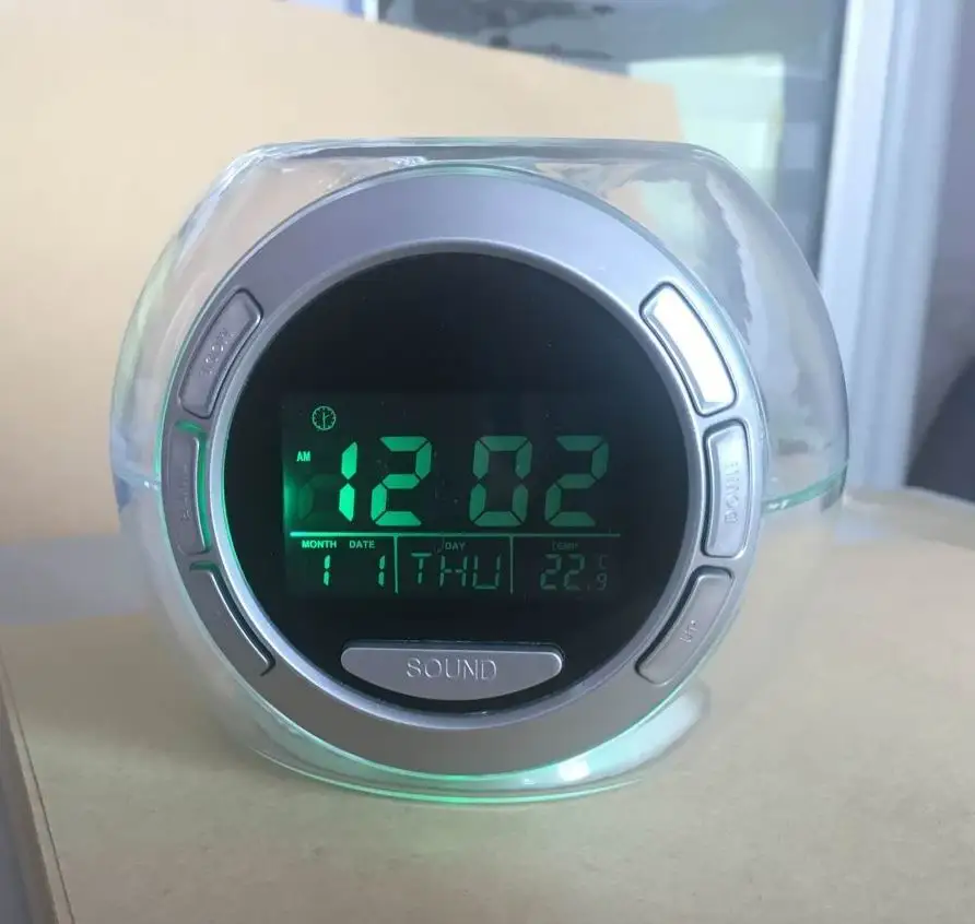 2024 natural animal sounds table alarm clock