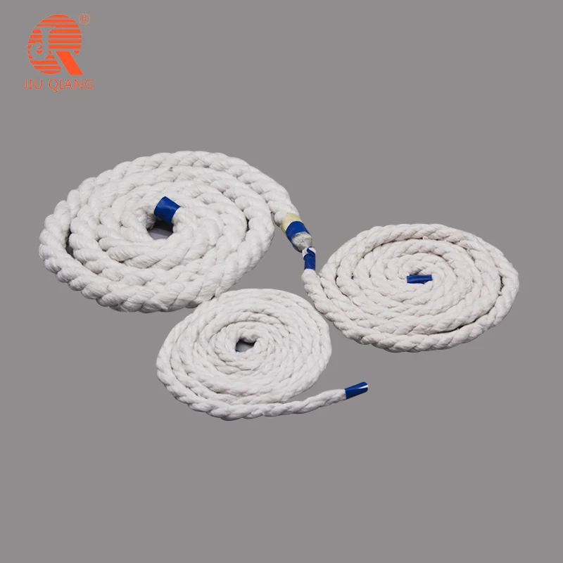 3/4 Ceramic Fiber Packing square round twisted Braided Rope
