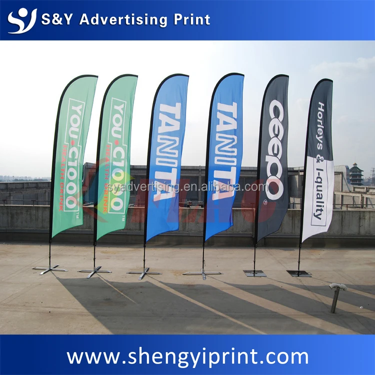 Event Beach Wind Flag Banner, Feather Flag, Teardrop Banner Flag