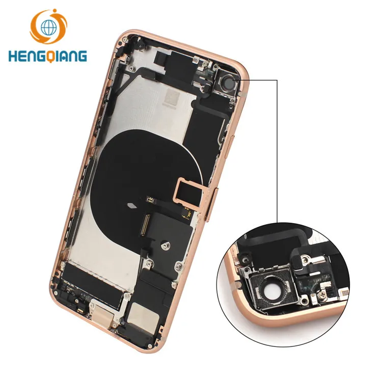 H-A8G для iphone 8 Корпус в сборе для iphone 8 задняя крышка Корпус в сборе