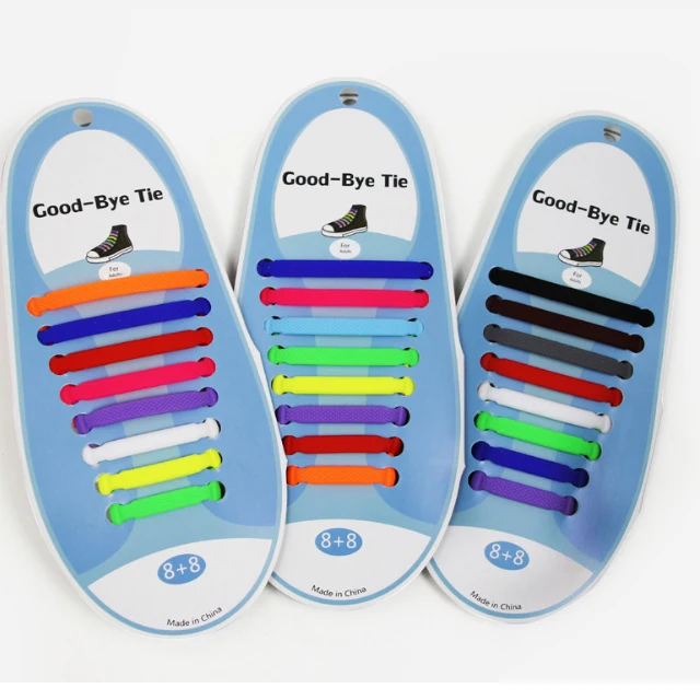 Melenlt Hot sale Silicone Laces