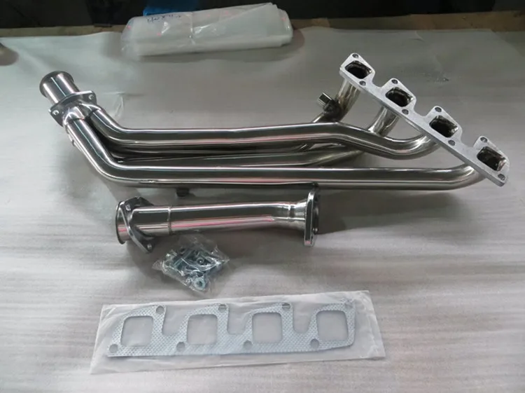 GRWA High Quality Stainless Steel Exhaust Header for 91-94 Nissan 240SX KA24DE S13