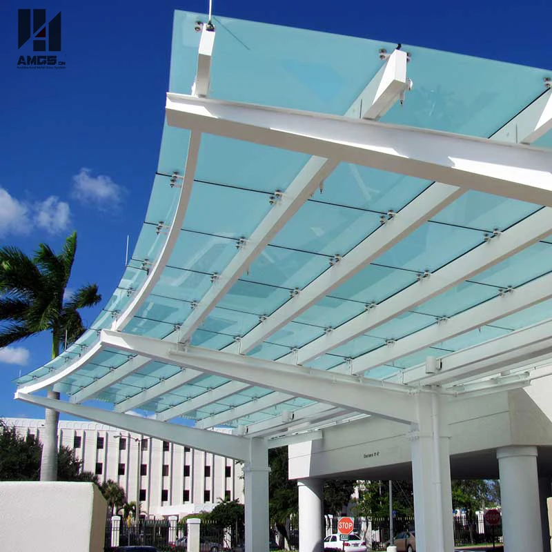 XuLiang latest Aluminum Frame Tampered Glass Unitized Curtain Wall System Price