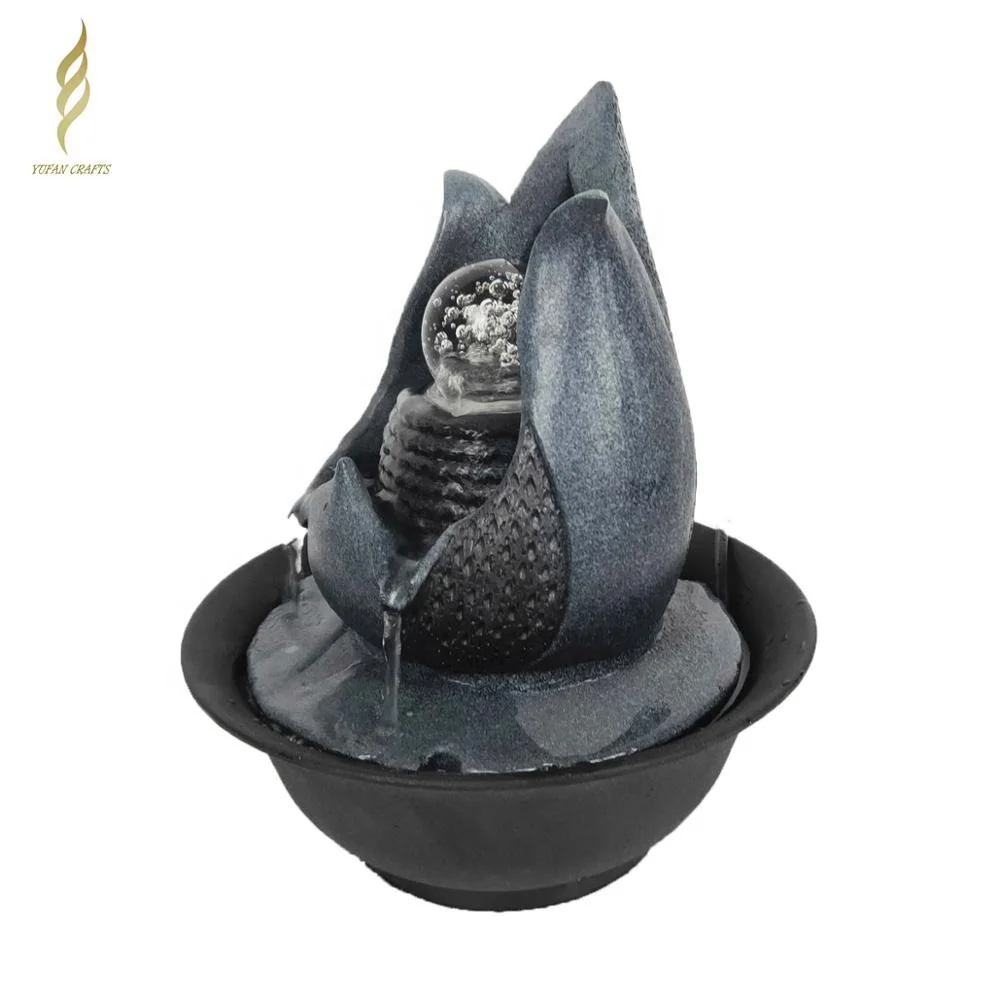 Custom New Design Feng Shui Fountain Indoor Tabletop Water Fountain