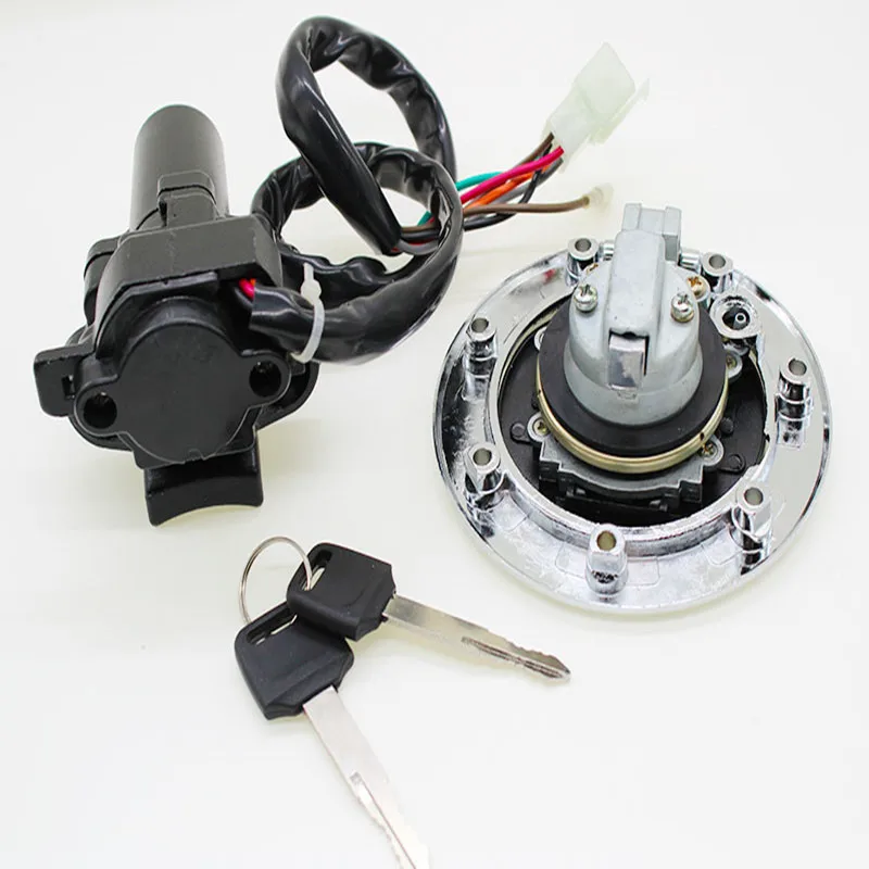 Ignition switch key set for KAWASAKI motorcycle aluminum alloy lock sets fxcnc racing part