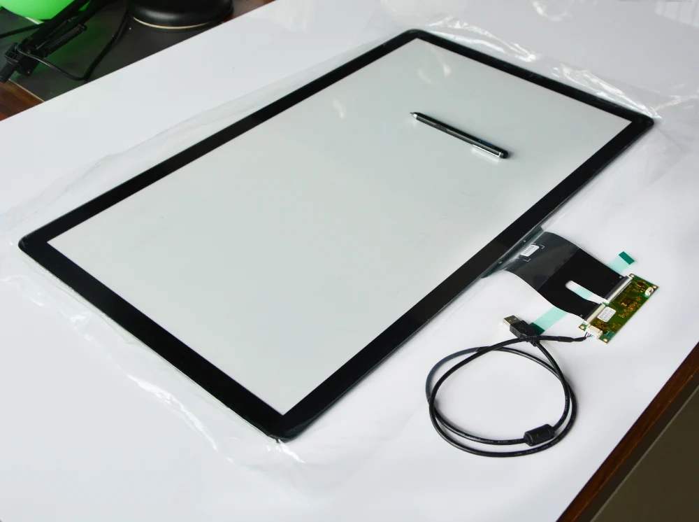 pcap ctp ILITEK multi projected Capacitive touchscreen USB 10.1 15 15.6 18.5 21.5  Inch Touch Screen panel overlay kit