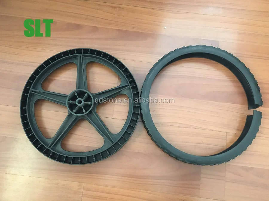 14 inch PVC wheel with PP rim for golf cart club car buggy