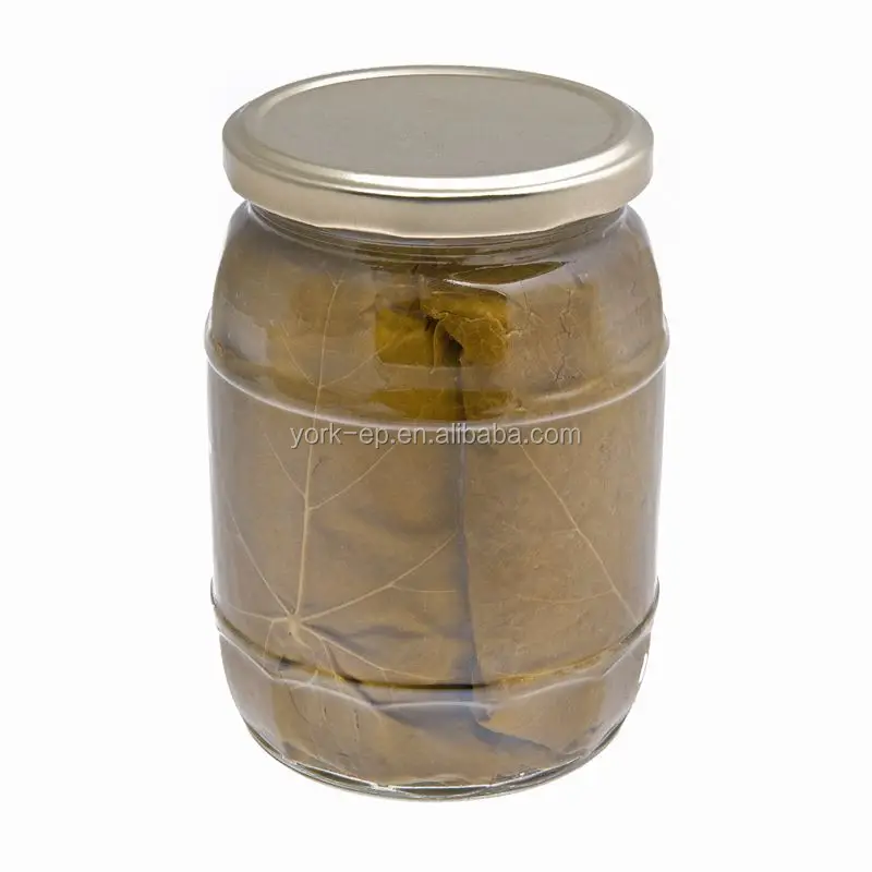 
High quality canned salty vine leaves 