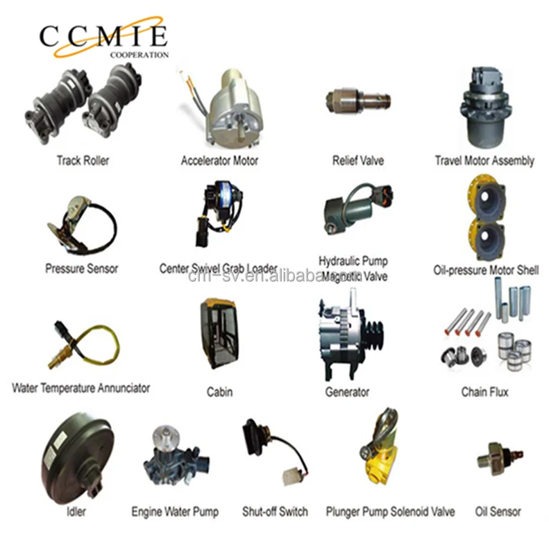 Top joystick control for excavator construction machinery