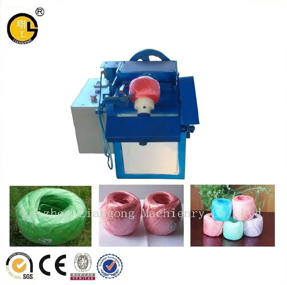 
Plastic yarn winding ball machine 