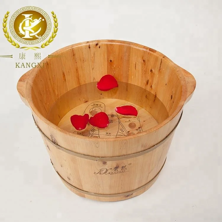 Китайская деревянная ванна для ног