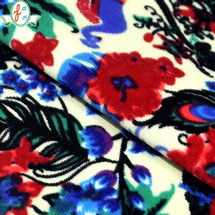 Polyamide Elastane Custom Digital Floral Print Swimsuit Fabric