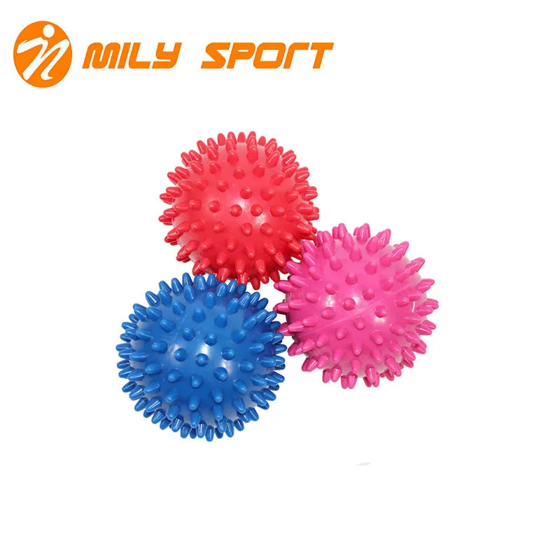 Eco-Friendly PVC Spiky Massage Ball Small body Exercise massage Ball