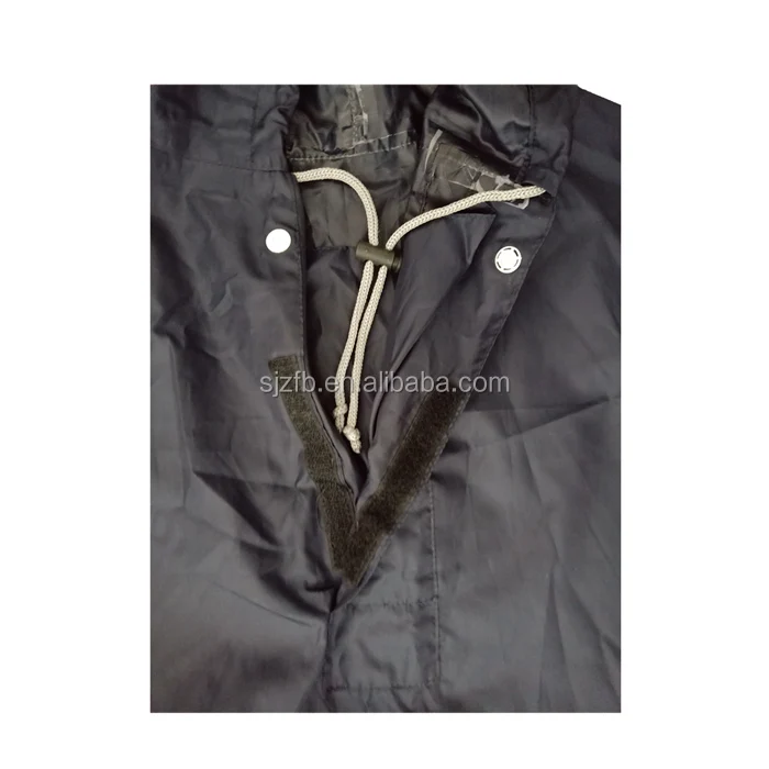Custom High quality reusable polyester rain poncho with hooded
