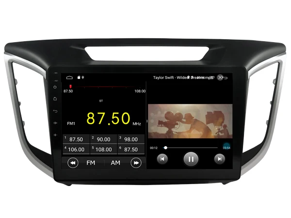 Мультимедийная система Newnavi, Wi-Fi, BT, DSP 10,2 дюйма, Android 10, gps, для Hyundai IX25/Creta 2015