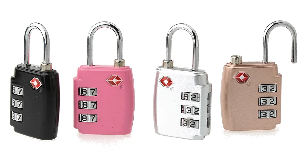 TSA-551  3 digts metal new style tsa briefcase lock