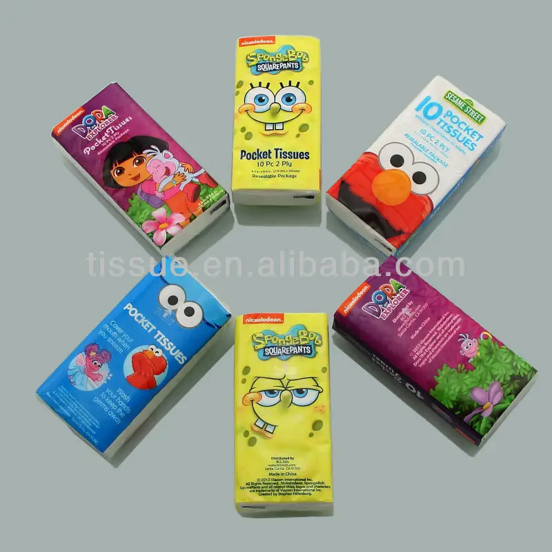 Pocket facial tissue Paper tissue