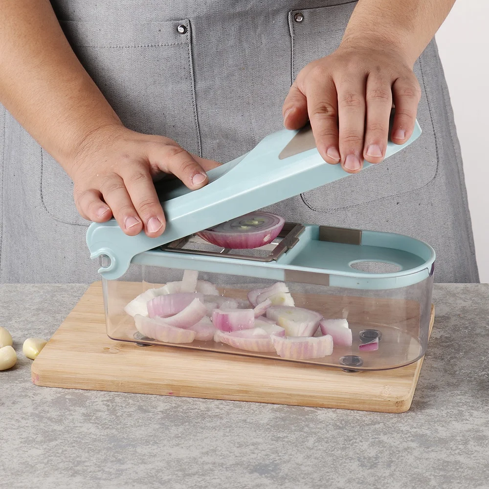 Plastic Multi Wonder Manual Slicer Manual Super Slicer With 9 Blades