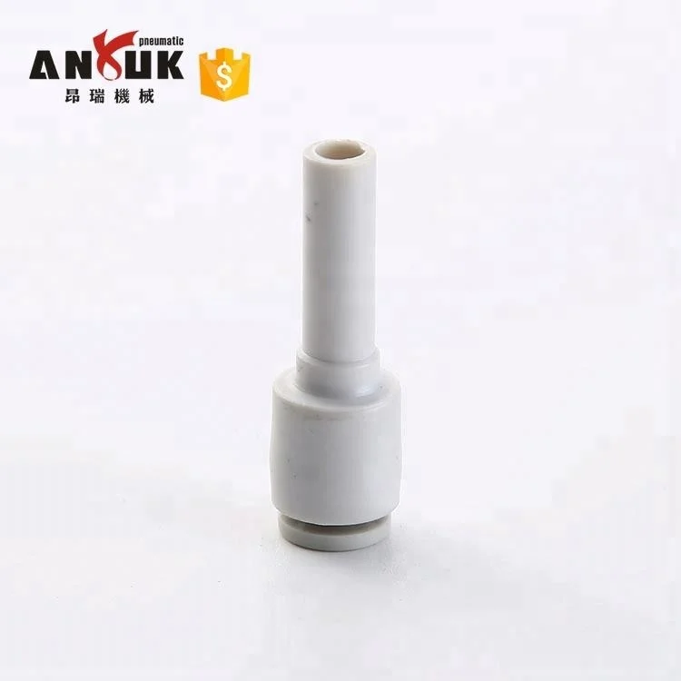 ANRUK SMC one touch pneumatic plastic air tube connector straight union coupling fitting