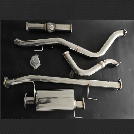 For isuzu Dmax 3L 2012 3 inch exhaust catback systerm for Dmax 3L exhaust pipe catback
