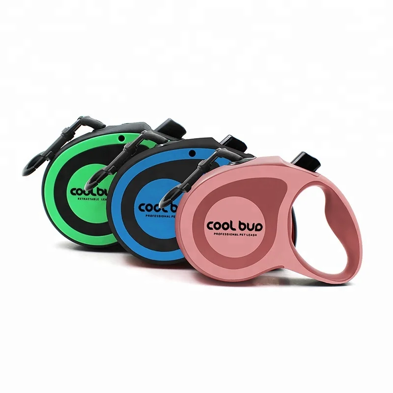 Сверхмощный нейлон выдвижной поводки для прогулки