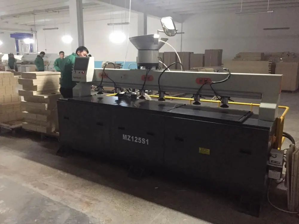 
wood boring and inserting dowel machine 