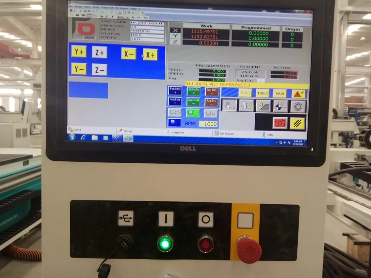 Excitech E4-2138D atc cnc carving drilling router for cabinet door