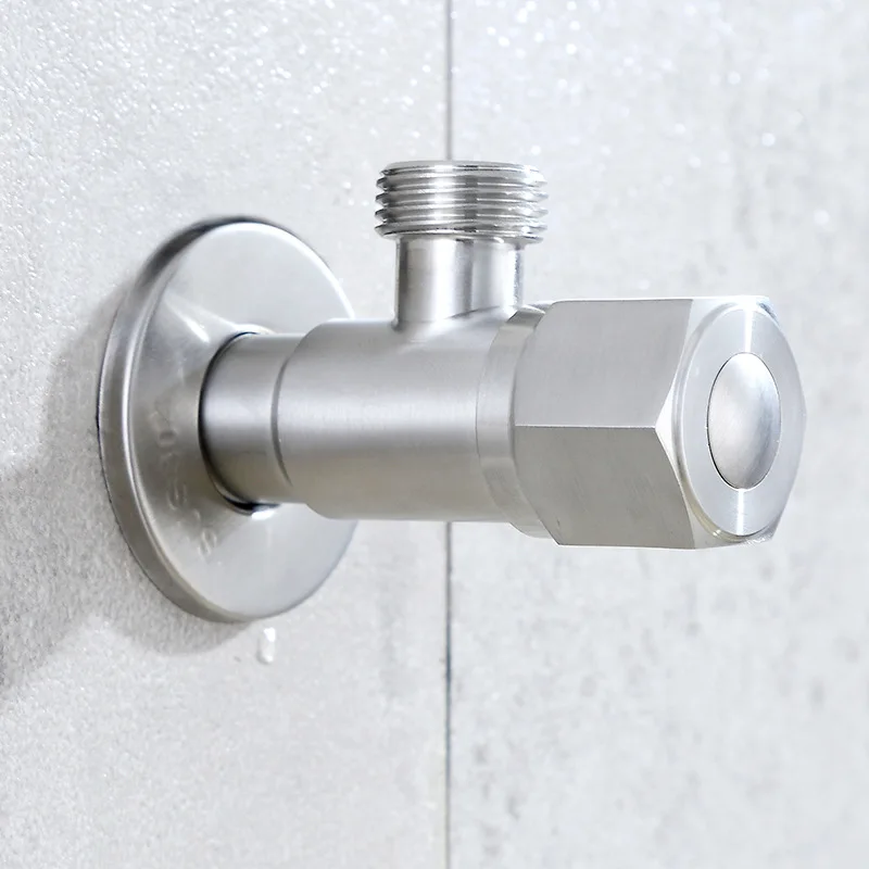 Страны Юго-Восточной Азии продают угловой клапан из нержавеющей стали sus304 полностью медная катушка от китайских производителей с G1/2 дюймовым