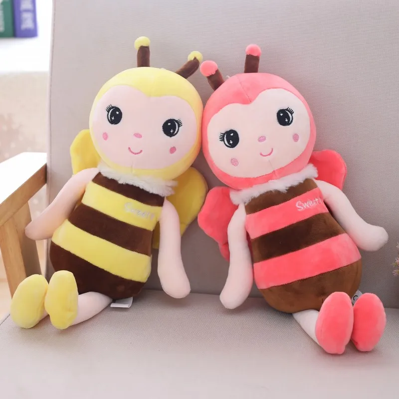 GRAVIM custom cute plush bee honey toy for kids