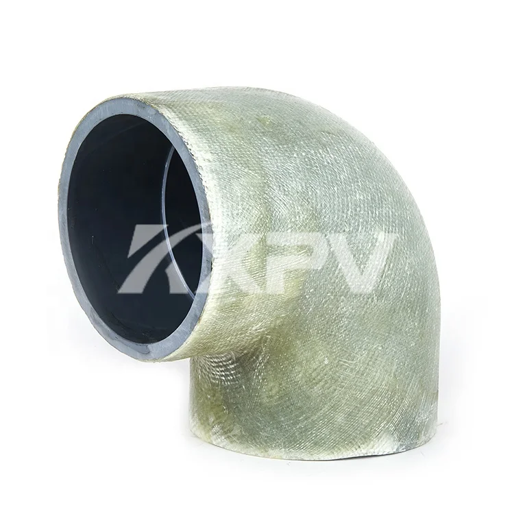 Long Radius Socket Weld CPVC FRP Clad Composite Pipe Fittings 90 Deg Elbow