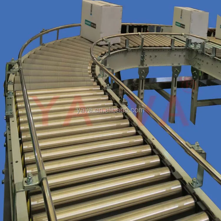 Chain Driven Motorized Roller Conveyor Line