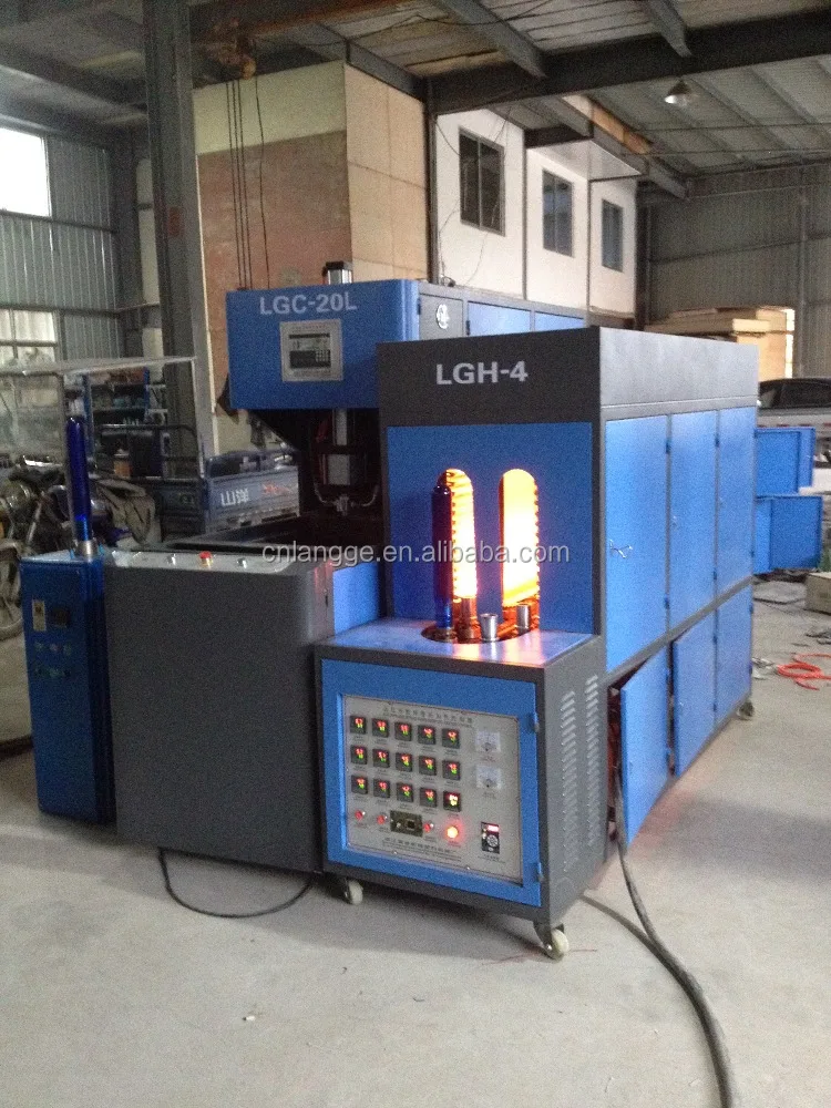 20L semi-automatic blow molding machine.5 галлон бутылка воды дуя, выдува пэт-машина