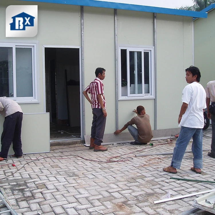 Prefab houses for sale prefabricated eps sandwich panels with light steel structure house labor living house