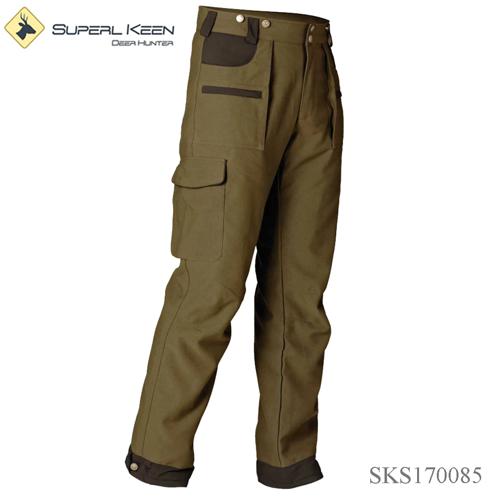 Sportswear Hunter Trousers Waterproof Breathable Solid Tricot Hunting Pant