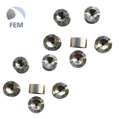 Forging mould shaping mode PCD wire drawing die for stainless wire