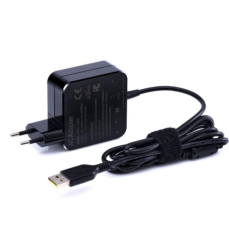 Factory OEM 20V 2A 40W Portable Laptop Power AC Adapter For LENOVO YOGA 3 PRO 1370 Charger