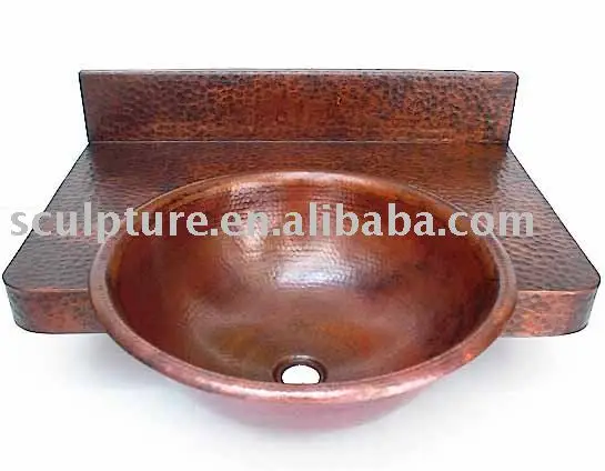 
Hotel Decoration Copper Washbasin 