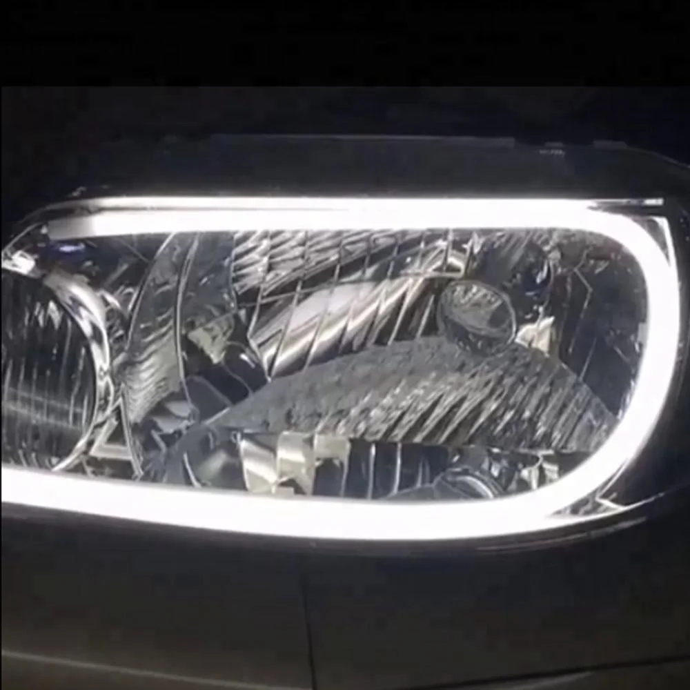 60CM SMD 3014 Switchable LED Sequential Daytime Running Light White/Yellow