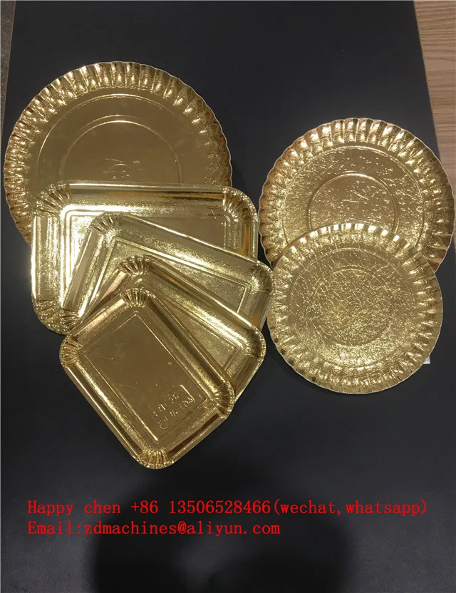 Новая машина для изготовления одноразовых бумажных тарелок и бумажных тарелок, сертификат CE