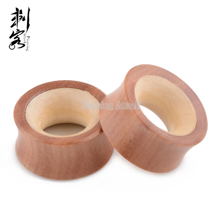 Body Piercing Jewelry Organic Saba Wood Plug Tunnel