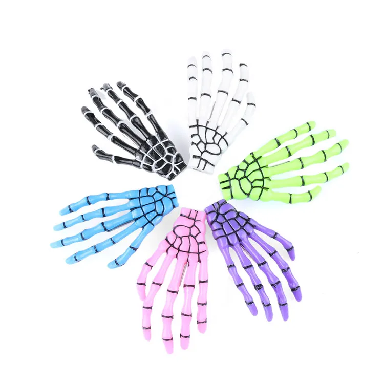 Fashion Hair Accessories Skeleton Claw Skeleton Hand Hairpin Zombie Punk Horror Hairpin