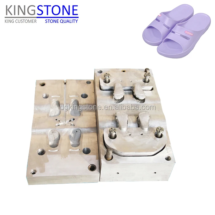 
Auto Injection Molding for EVA Casting Slipper Plastic Shoe Mold Last 