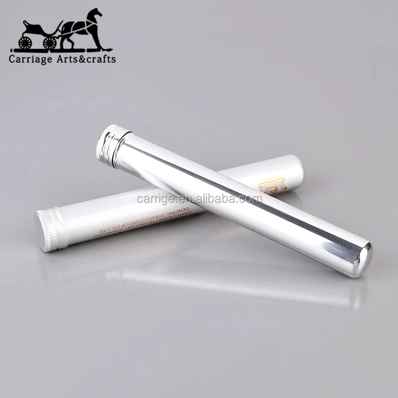 
Eco-friendly Colorful Aluminium Cigar Packaging Tube 