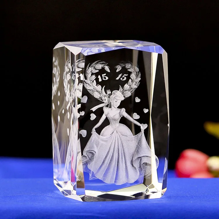 K9 кристалл ангел 3d лазерная гравировка куб для подарков