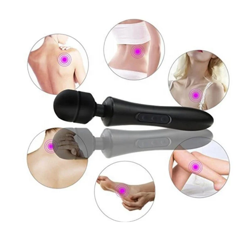 Huge Vibrator20 Speeds   Female Sex Vibrator G spot Clitoral Stimulator AV Magic Wand Massager