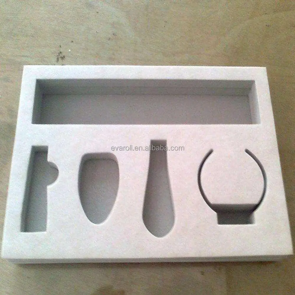 advanced texure EVA foam organizers cut by precision CNC equipment